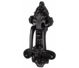 Marcus Tudor Black Iron Ornate Knocker