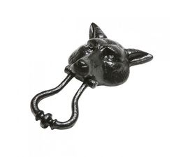 Kirkpatrick Antique Black Fox Head Door Knocker