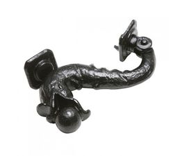 Kirkpatrick Antique Black Dolphin Door Knocker
