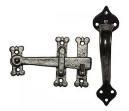 Kirkpatrick Antique Black Thumb Latch