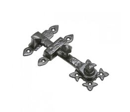 Kirkpatrick Antique Black Iron Gate Latch