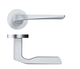 Zoo Rosso Maniglie Lyra Lever On Rose