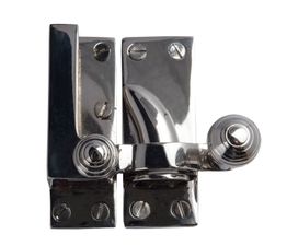 Cardea Cavendish Reeded Quadrant Arm Sash Fastener