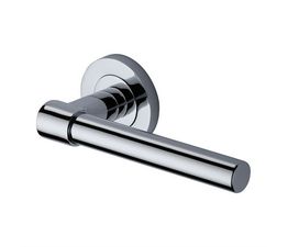 Marcus Phoenix Design Door Handle on Round Rose