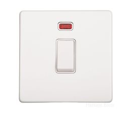 Marcus Vintage 20 Amp DP Switch With Neon Light