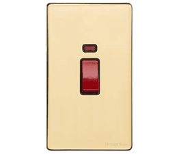 Marcus Vintage Tall Plate 45 Amp Neon Switch