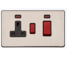 Marcus Vintage Cooker Switch And Socket