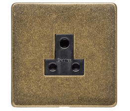 Marcus Vintage Rounded 3 Pin Socket