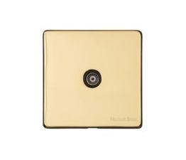 Marcus Vintage 1 Gang Non-Isolated Coaxial Socket