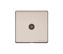 Marcus Vintage 1 Gang Non-Isolated Coaxial Socket