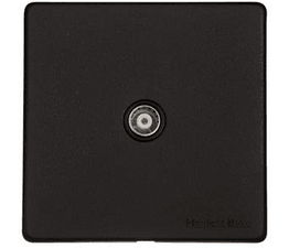 Marcus Vintage 1 Gang Isolated Coaxial Socket