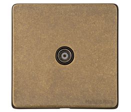 Marcus Vintage 1 Gang Isolated Coaxial Socket