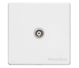 Marcus Vintage 1 Gang Isolated Coaxial Socket