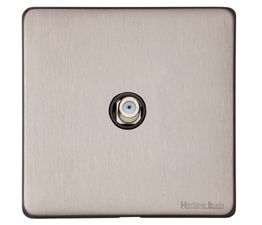 Marcus Vintage 1 Gang Satellite Socket