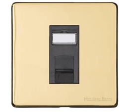 Marcus Vintage 1 Gang RJ11 Data Socket