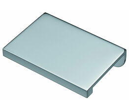Cube design Edge Pull with Radius Angle return for 44mm thick profiles