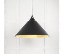 From the Anvil Hockley Hammered Brass Pendant