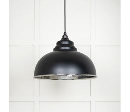 From the Anvil Harborne Hammered Nickel Pendant