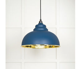 From the Anvil Harborne Smooth Brass Pendant