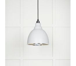 From the Anvil Brindley Hammered Nickel Pendant