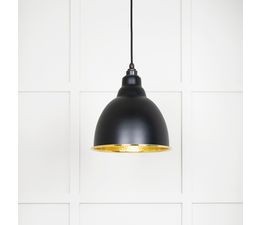 From the Anvil Brindley Hammered Brass Pendant