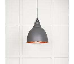 From the Anvil Brindley Smooth Copper Pendant