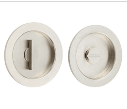 Burlington Circular Flush Privacy Set c/w Turn &amp; Release