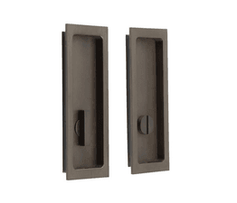 Burlington Rectangular Flush Privacy Set c/w Turn &amp; Release