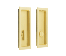 Burlington Rectangular Flush Privacy Set c/w Turn &amp; Release