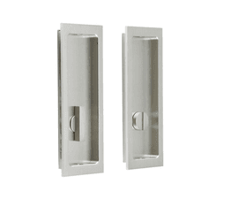 Burlington Rectangular Flush Privacy Set c/w Turn &amp; Release