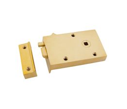 From the Anvil Rim Bathroom Latch