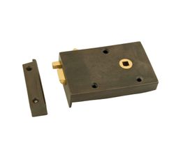 From the Anvil Rim Bathroom Latch