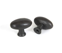From the Anvil Oval Cabinet Knob