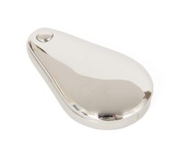 From the Anvil Plain Tear Drop Covered Escutcheon