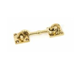 From The Anvil Traditional Polished Brass Cabin Hook