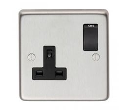 From The Anvil One Gang Switched Socket