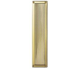 Queen Anne Reeded Finger Plate