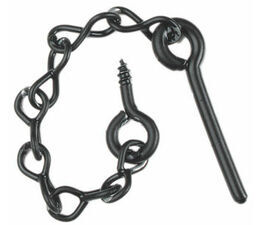 Kirkpatrick Smooth Black Privacy Chain (For Thumb Latches)