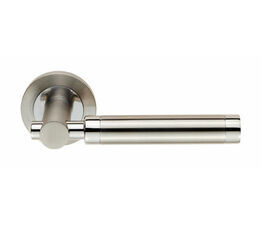 Astoria Stainless Steel Lever On Round Rose