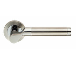 Lucerna Stainess Steel Lever On Round Rose