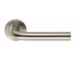 Spira Stainless Steel Lever On Round Rose