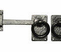 Kirkpatrick Rustic Gate Latch With Ring Handle additional 2