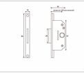 From The Anvil Mortice Casement Window Lock For Espag Handles additional 2