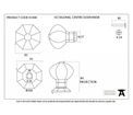 From The Anvil Octagonal Centre Door Knob additional 3