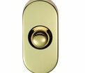 Carlisle Stainless Steel Oval Doorbell Push additional 2