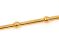 From The Anvil Traditional Polished Brass Cabin Hook additional 4