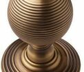 Delamain Reeded Ball Mortice Knob additional 1