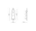 Croft Marlsborough Keyhole Escutcheon With Cover additional 2
