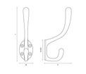 Croft Hat &amp; Coat Hook additional 2
