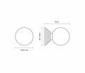 Croft Ball &amp; Step Cupboard Knob additional 2